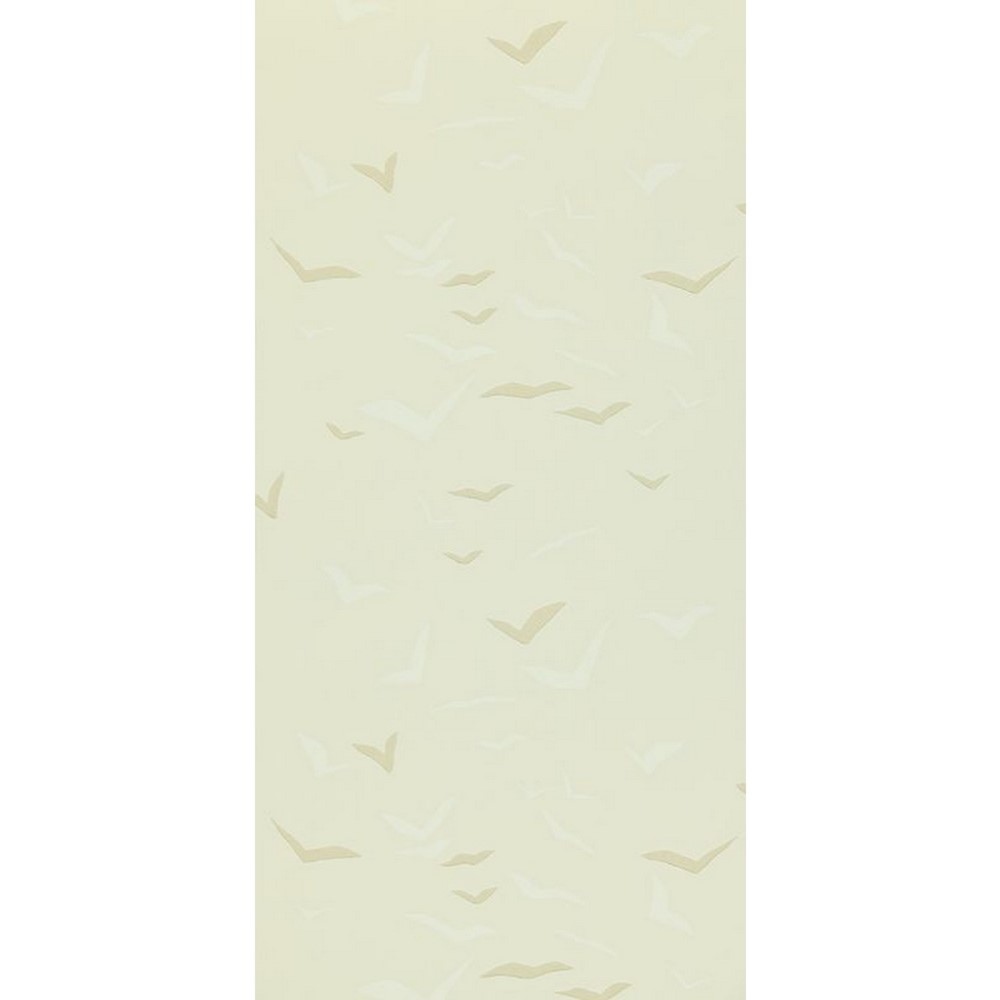 Flight Wallpaper 110208 by Scion in Linen Chalk Gull